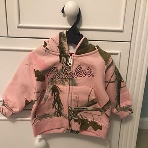 Infant girl Cabela’s jacket